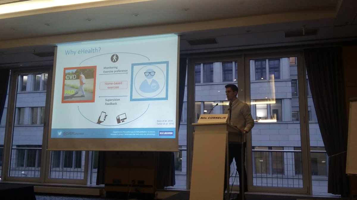 RoselienBuys's tweet photo. Contributing to #technology enabled #rehabilitation @eCardioCare. @PATHway_H2020 @HealthyHeartBE @CVEPLeuven @KULeuvenPT https://t.co/hv5bkYAk7S