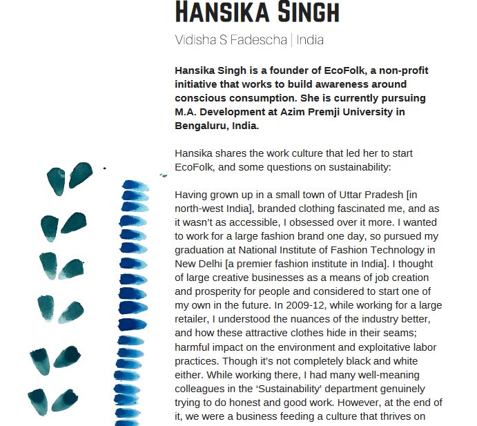 walmane's tweet photo. So proud to see the story of my friend and peer mentor @hansikasingh featured in Young Fems for Climate Justice :) https://t.co/KrTsxKzNO8 https://t.co/aHaxGcsSj8