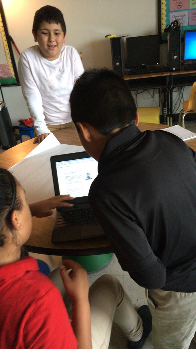 alison_tripp's tweet photo. Research project! Using all kinds of resources to meet the rubric’s objectives! #clearexpectations #gameon @LaShawna_McCoy @IsonSpringsES https://t.co/fmVQgWqP1q