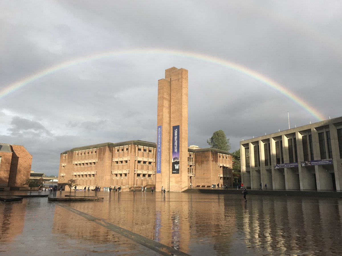 Not bad for a fall morning, <a href="/UW/">University of Washington</a>