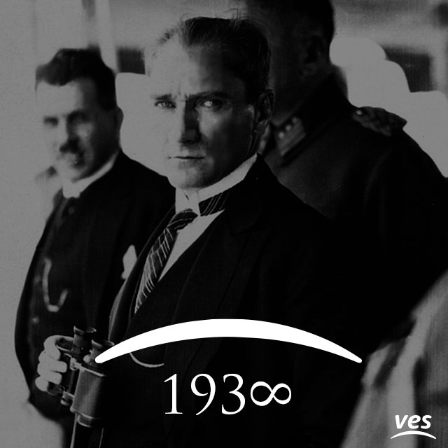 VesTurizm's tweet photo. 10 Kasım 193∞ 
Atamızı Saygı, Sevgi Ve Özlemle Anıyoruz...
#10Kasım #Atamızısaygıylaanıyoruz https://t.co/Ns7wsExBCf