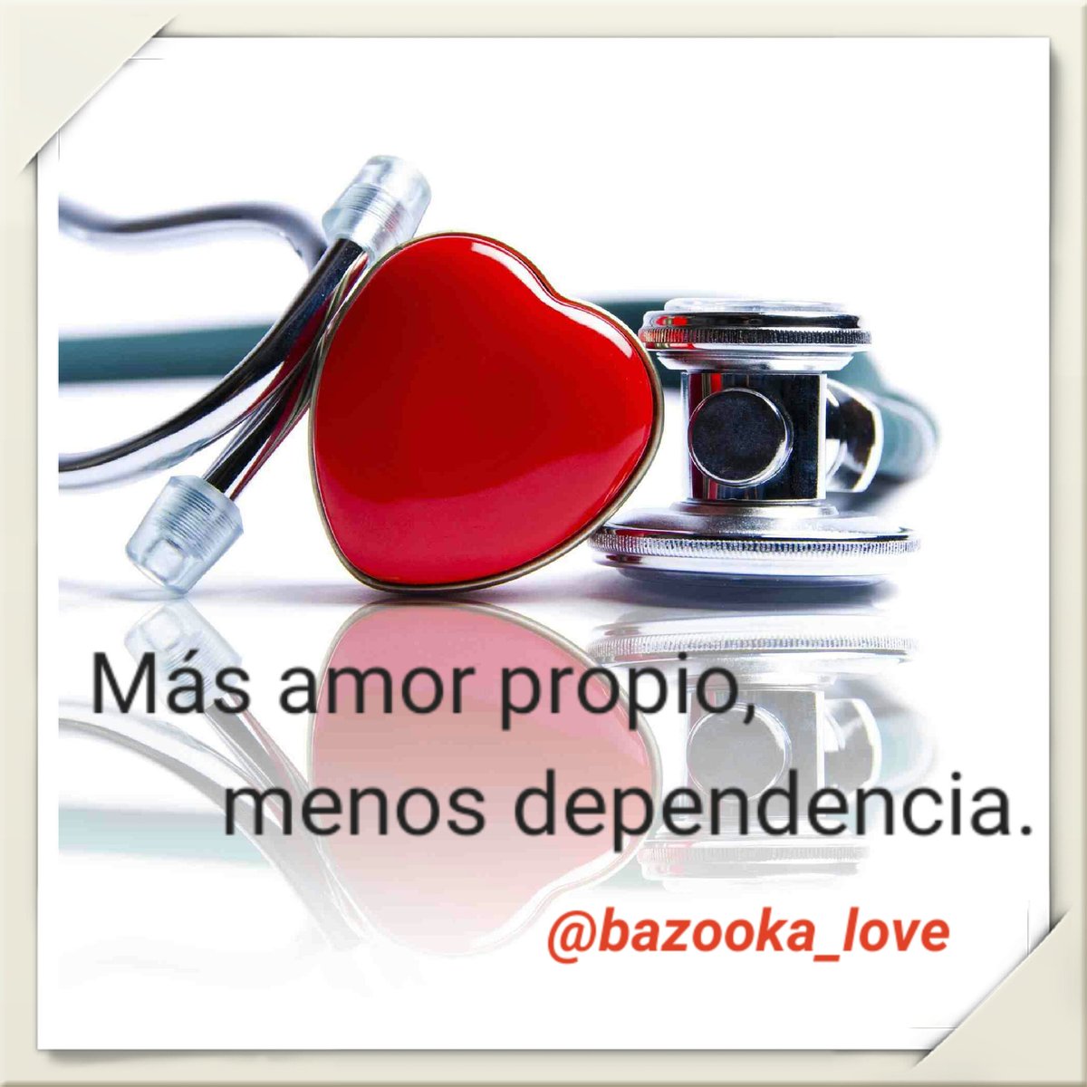 drbazookalove's tweet photo. Más amor propio, menos dependencia!!!
#BazookaLove. https://t.co/kvyJ7NYiqY