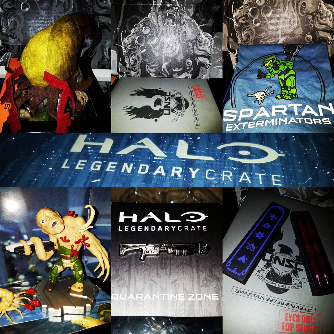 Halo_Vic's tweet photo. @lootcrate
No puedo negar mi Amor incondicional a la #HALOcrate
#ZonaDeCuarentena trae al enemigo más emblemático,#TheFlood.
Mi nueva mascota y las plumas de #Needler 😎
#lootcrate
#HaloLegendaryCrate #LootCollector #LootLover #lootcrateunboxing #MasterChief #Pin https://t.co/OxpVTSB6lu