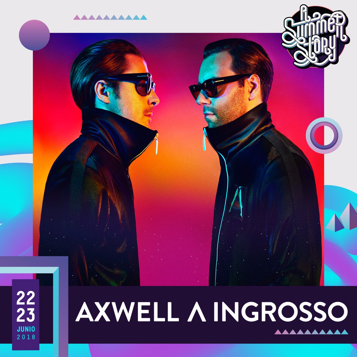 ASummerStoryOfi's tweet photo. RT. Sorteo 2 abonos. @Axwell Λ @Ingrosso son el primer headliner del mejor line-up de la historia de #ASummerStory. Un festival creado por y para vosotros que este año presentará muchas novedades. Este domingo a las 18:00h, 2.000 abonos a 35€ en https://t.co/fUp0kLEkTd https://t.co/C19r17hN0E
