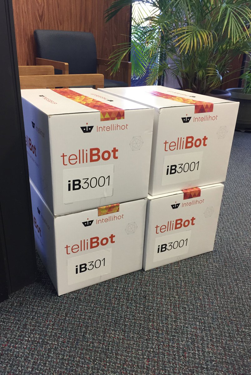 Intellihot's tweet photo. Look out, world, here comes telliBot!
#firstshipment #Intellihot #telliBot https://t.co/jhz1YShgN7