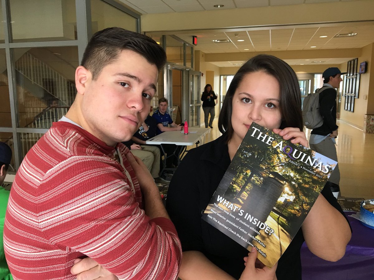 Make sure you pick up our magazine. It’s pretty 🔥 You can find it on the second floor of DeNaples