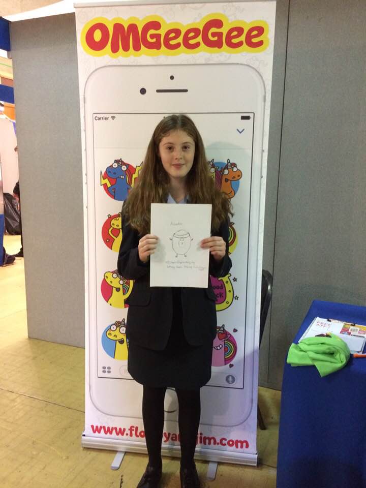 FlossyandJim's tweet photo. Amazing student Bethany designed an 'Avocardio' emoji at #TechBay17 today and now her design will be published to use in real life messenger chats! Congratulations Bethany! https://t.co/Z76bCwdzp9