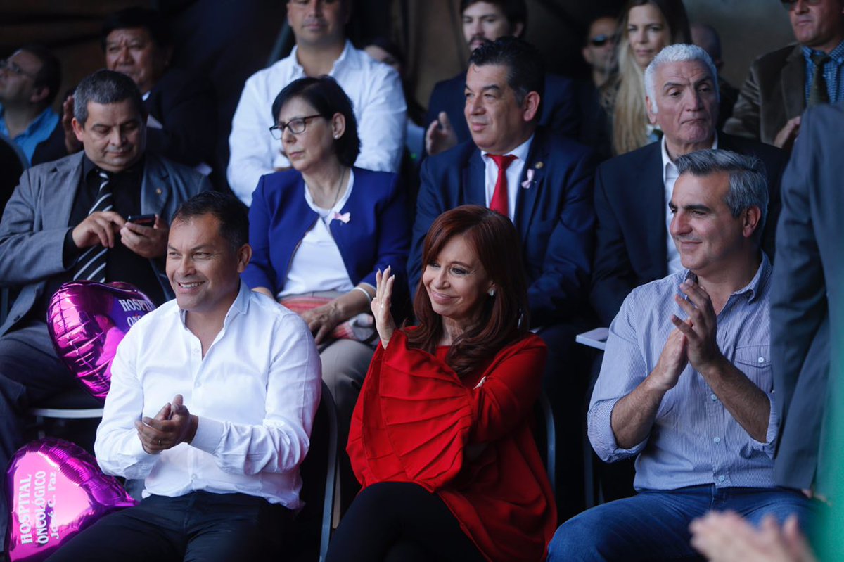 argconcristina's tweet image. Hoy en José C. Paz, @CFKArgentina acompañó a @IshiiIntendente en la inauguración del hospital oncológico municipal. Gracias a esta inversión en salud, podrán atenderse gratuitamente miles de personas.
