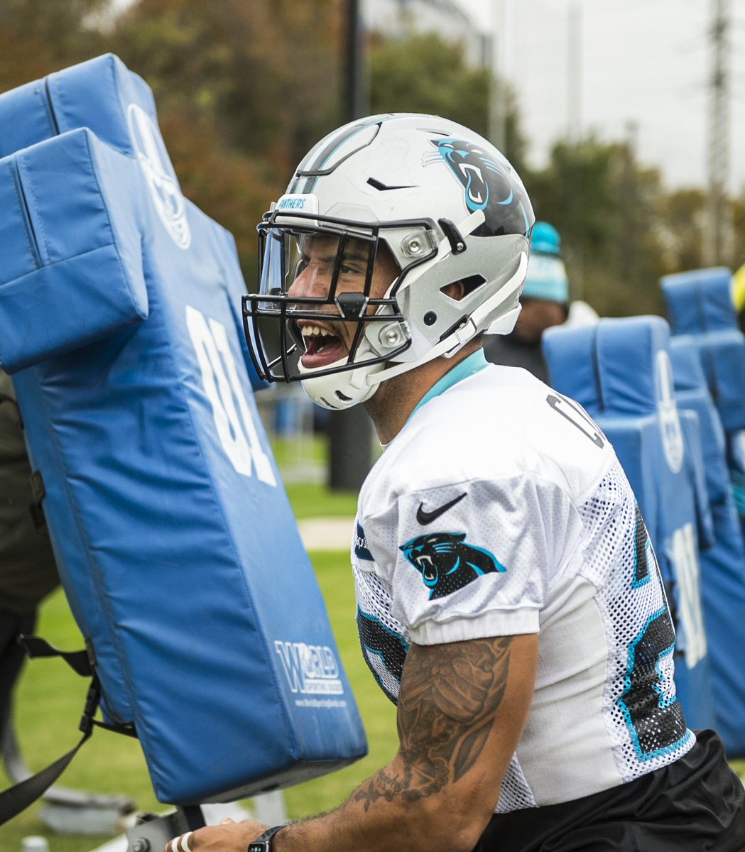 Panthers's tweet photo. Kurt Coleman really loves football.
Glad he is back 💪 https://t.co/PW7oVES5je