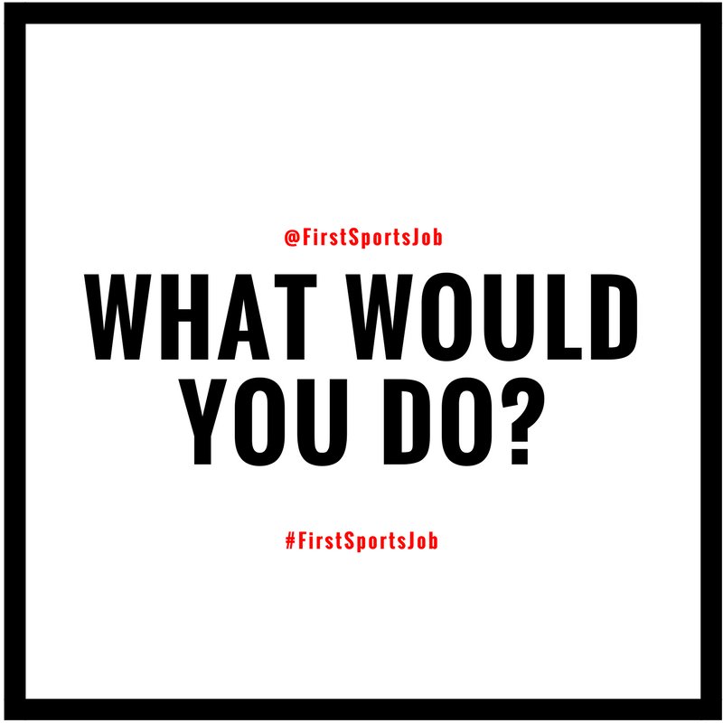 FirstSportsJob's tweet photo. #FSJChat: As a #comms manager for a @MLB team how would you respond when questioned on the league's move towards "modern managers" despite winning records? https://t.co/AtXeNpLJN8 https://t.co/ylApNv0EBe