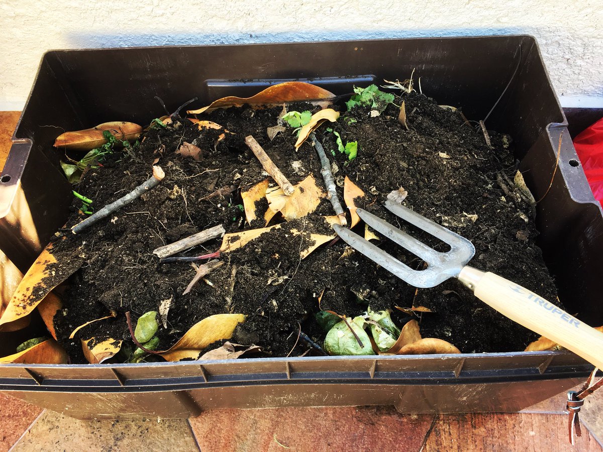 EmilioFlosan's tweet photo. “The greatest threat to our planet is the belief that someone else will save it. “ — Robert Swan
Composta casera. 
#green #sustainability #garden #gardening #organic #earth #soil #environment #gogreen #fuerzologia #semperimpetus https://t.co/Z6kJ0eQ5At