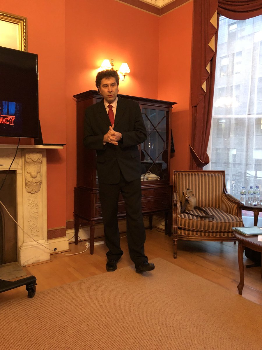 eevriviades's tweet photo. Fascinating discussion on big data, algorithms & future of #DigitalDiplomacy. Grateful to @CBjola @Ilan_Manor, @OxfordDiplomat for pioneering work & to Amb @BaibaBraze #Latvia for hosting #AlgorithmicDiplomacy https://t.co/TKDoEOhzOU