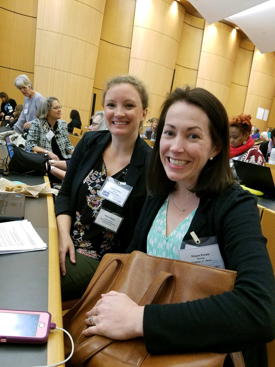 TulanePRC's tweet photo. Day 2 at #PRCs Annual Grantee Meeting in Atlanta! Our Assistant Director @keelia_omalley and doctoral student Megan Knapp are excited to be here #PRCs30th https://t.co/GaFRWBusZG