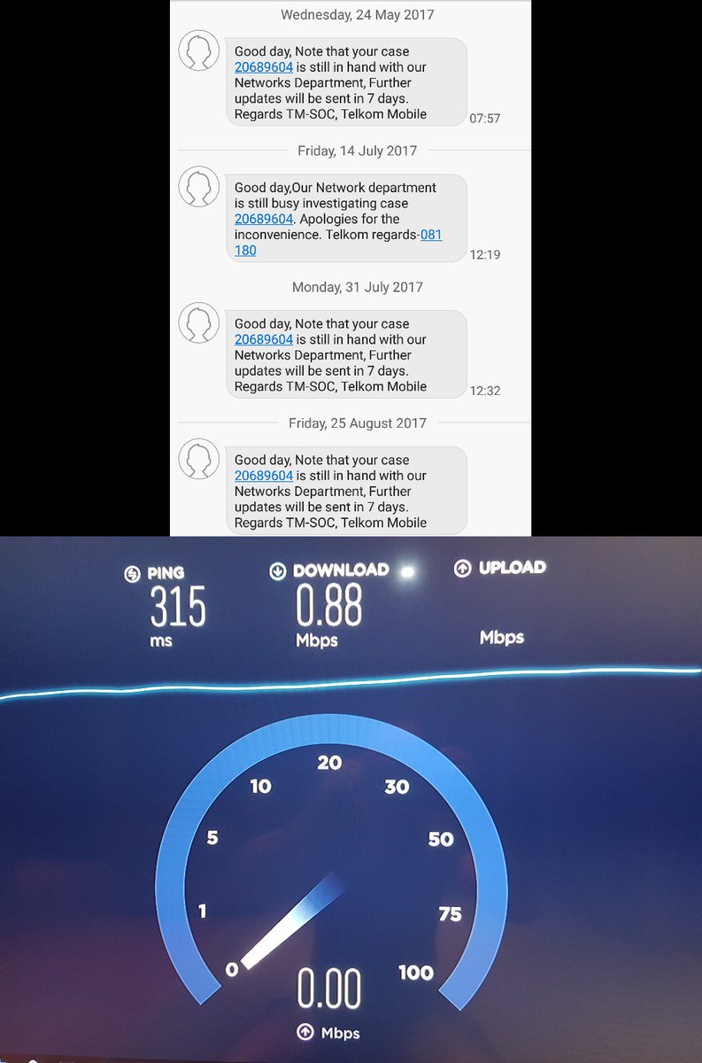 Social media is my last option. Call open for 6 months, internet is barely usable but I still need to pay for the service. Please sort out or refund my money <a href="/TelkomZA/">@TelkomZA</a>