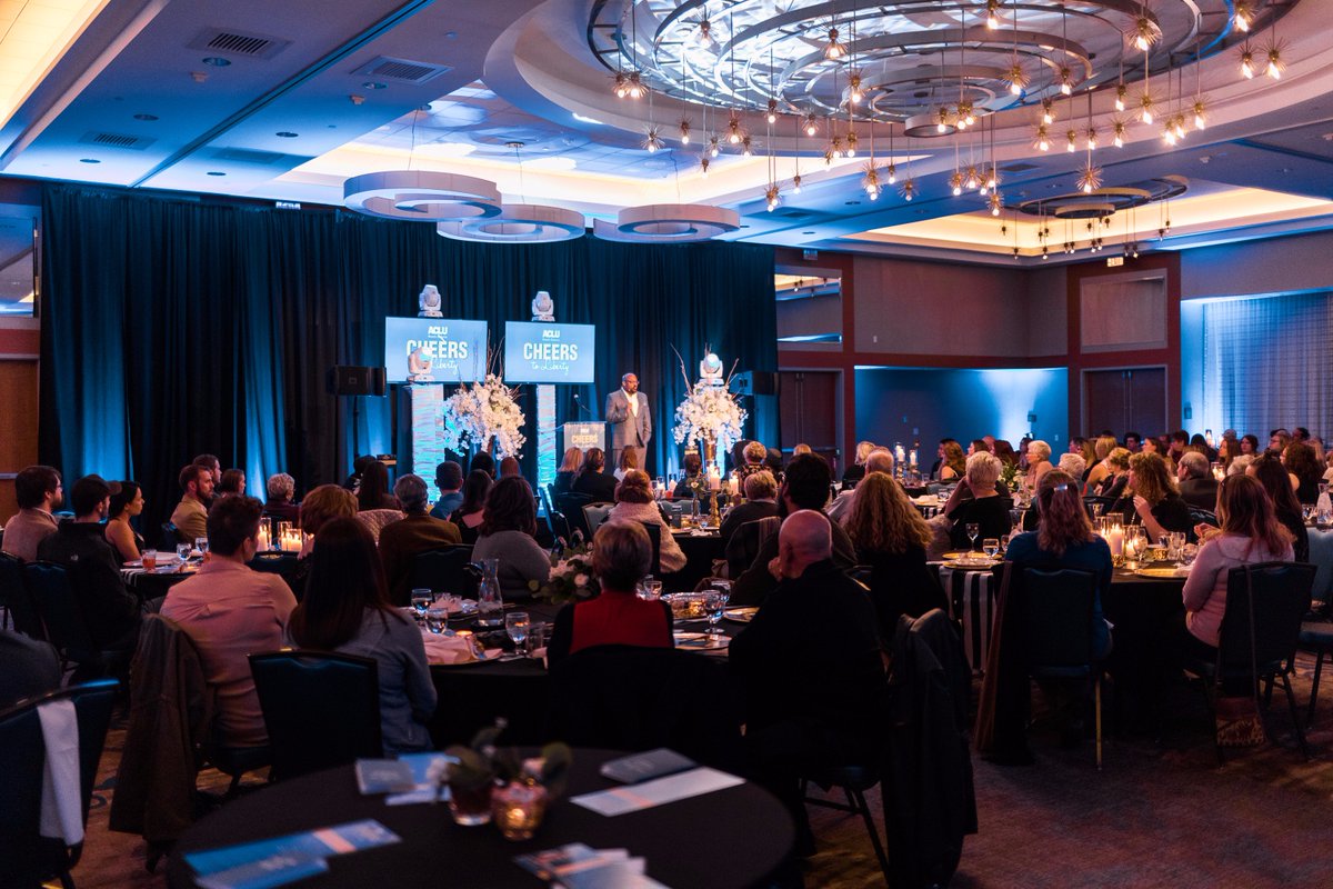 ACLUSouthDakota's tweet photo. #TBT to our the incredible @bcobbACLU at Cheers to Liberty two weeks ago. We were inspired by your support and hope you found the event inspiring as well! #CheersToLiberty #HiFrimSD https://t.co/IX3apsFt5K