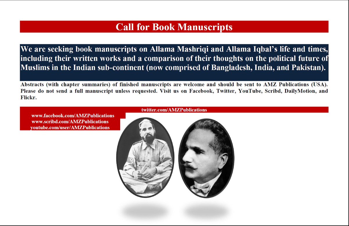 AMZPublications's tweet photo. #AllamaMashriqi #AllamaIqbal #PakistaniPoets #PakistaniScholars #PakistaniWriters @KoblerinPAK #CambridgeSouthAsianStudies #Readex #CollegeResearchLibraries #ProQuest #SOASLibrary #HNet #nypl #BritishLibraryReferenceServices #CSASedinburgh #NCCSAS #tuhfatulhind #CamDigitalLibrary https://t.co/diGRjbwNk8