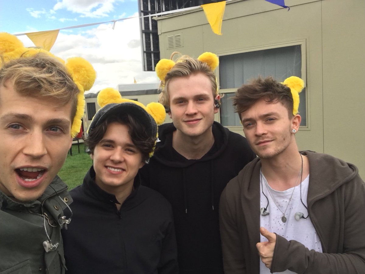 TheVampsband's tweet photo. Get your ears on and share a selfie for @BBCCiN! Buy online or on the high street https://t.co/gMNgzzQY9n #CiN https://t.co/YZAizpgwLf