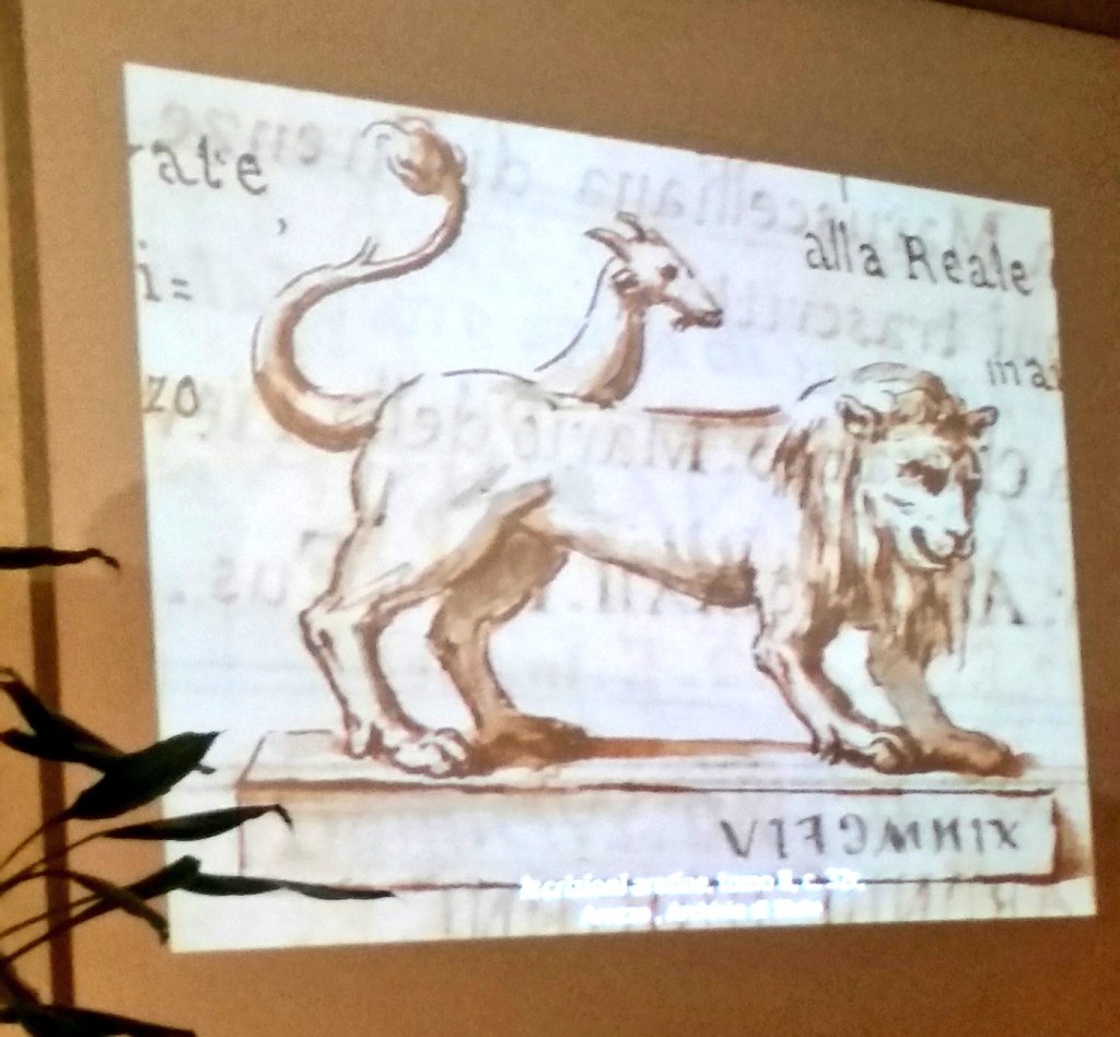 MAF_Firenze's tweet photo. Ad Arezzo della Chimera fu tratto un dipinto, esposto nella sala del Consiglio comunale fino almeno al 1679. Poi se ne perdono le tracce https://t.co/L12MZ3LdOB