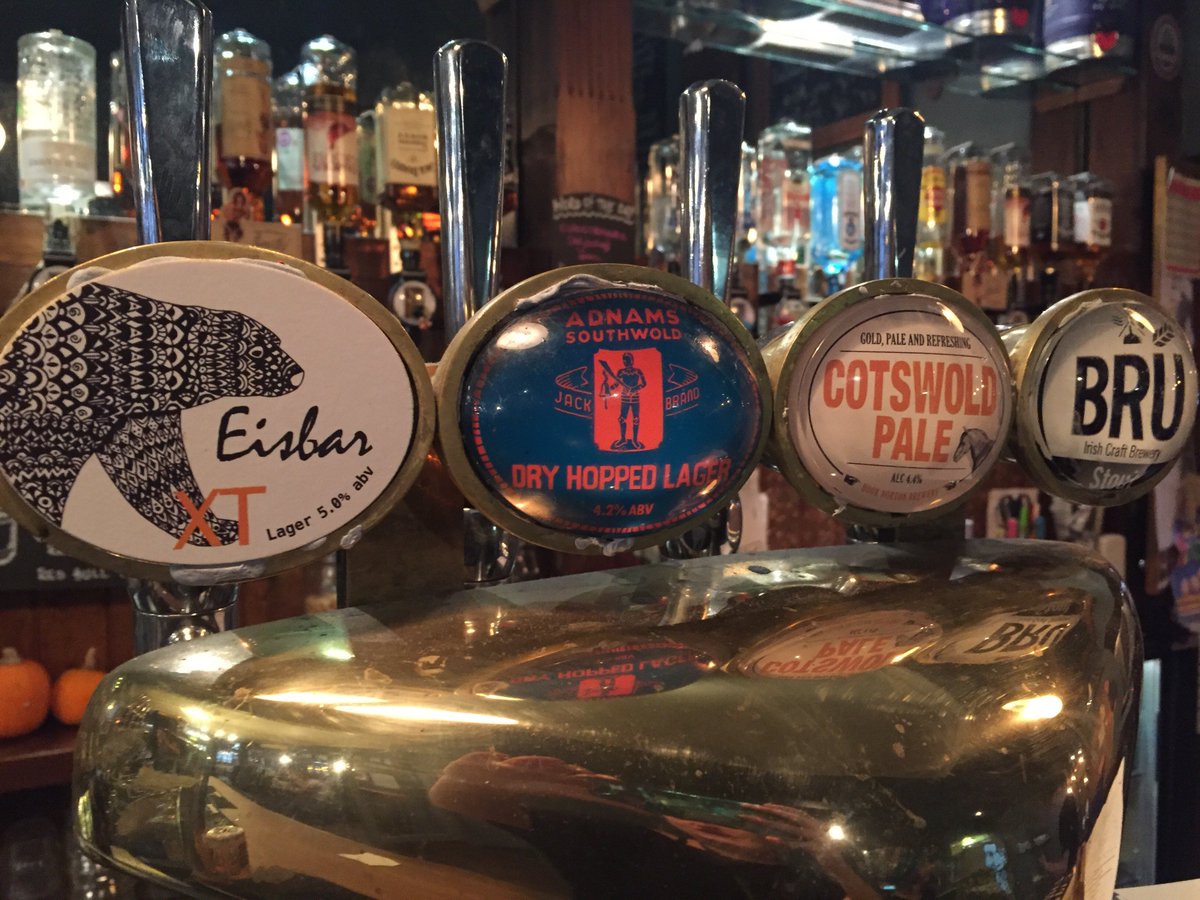 StAldatesTavern's tweet photo. Lets get crafty... #xtbrewery #adnams #hooknorton #brubrewery https://t.co/kfcB2X9Y0c