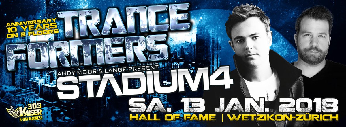 djlange's tweet photo. 2018 fast approaching and looking forward to an early #STADIUM4 #Trance gig in Zurich Jan 13th! Details >> https://t.co/xKZstj9J6z https://t.co/aiucgVrrhN