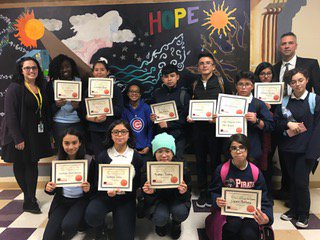 StevensonSD89's tweet photo. So proud of our Pirates that competed at yesterday's PMSA Math Competition! #D89Math #D89BrightFutures https://t.co/Pkwm9YnSpV