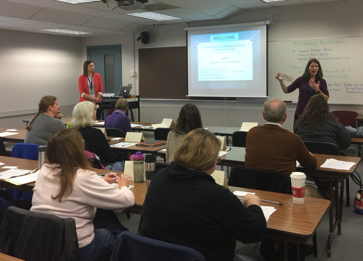 SSD_Instruction's tweet photo. Providing substitute teacher training.  #ShorelineLearning https://t.co/rGmuYdx8w1