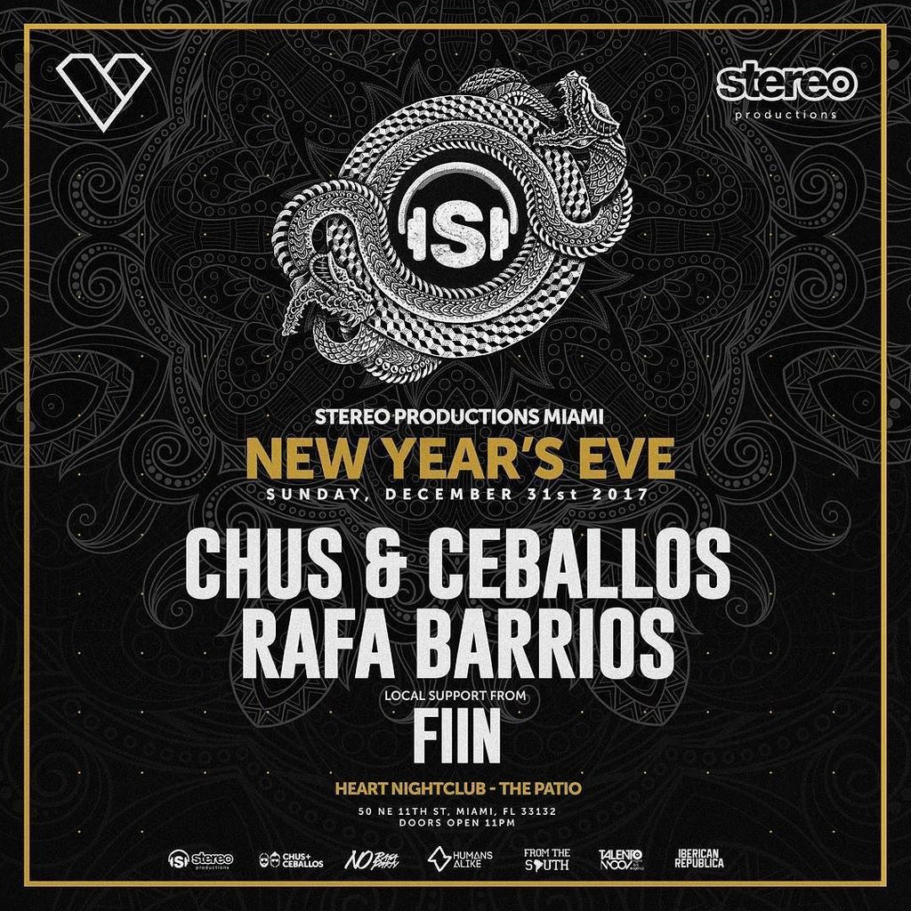 stereoprod's tweet photo. Well, just announced! We are going to start 2018 in full effect, Miami get ready for Los Tios y el Sobrino!  #stereoproductions #newyearsev… https://t.co/r4K1duNIjx