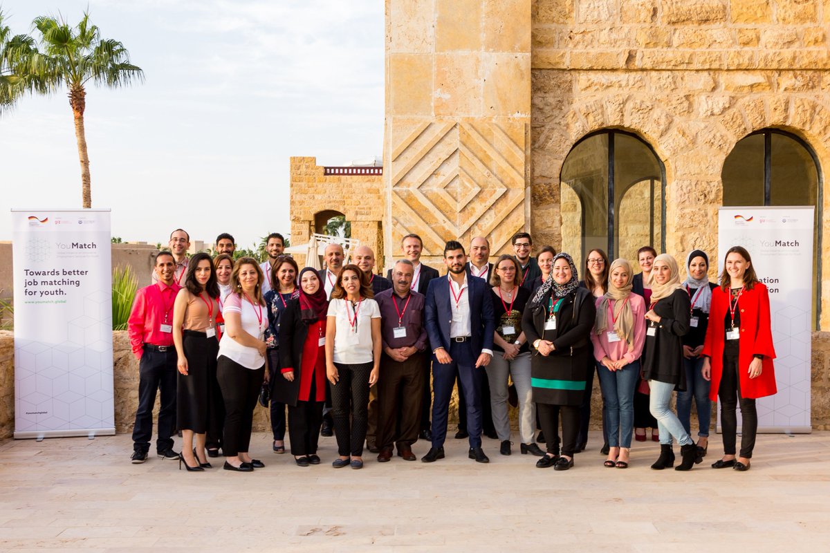 <a href="/YouMatchGlobal/">YouMatch</a> workshop on #digitalisation for #employmentservices - developing digital solutions for job orientation, preparation &amp; matching in #egypt #jordan #palestine