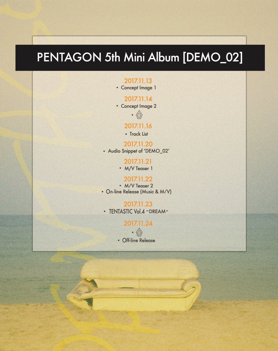 HallyuRTWT's tweet photo. #PENTAGON lanza programa con fechas importantes de su nuevo mini-álbum "#DEMO_02" @CUBE_PTG 

#Kpop #1450AM #Radio https://t.co/hGL67OJHD7