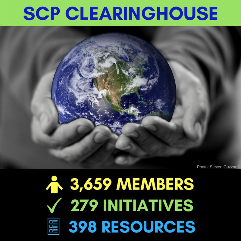 10YFP's tweet photo. Are you interested in anything related to #sustainable consumption &amp; production? Then you should be using the SCP Clearinghouse! You can share your work or see what others are doing: https://t.co/47EqiPToAC https://t.co/2K9kvOnYB9
