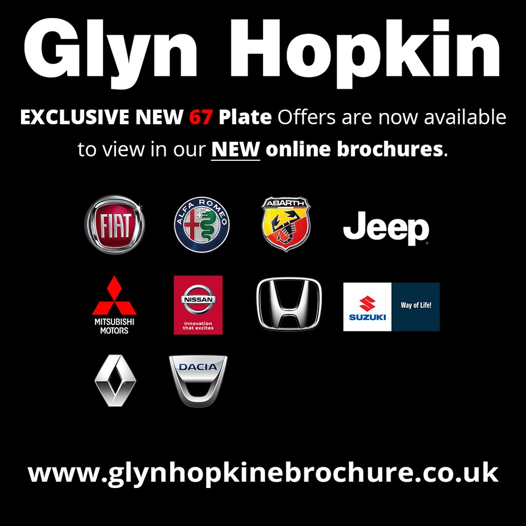GlynHopkinGroup's tweet photo. Check out our NEW E-brochure for FANTASTIC #67REG offers & savings available at Glyn Hopkin - They're INCREDIBLE‼️! https://t.co/NUMgEiFnNJ https://t.co/PHef3g3en0