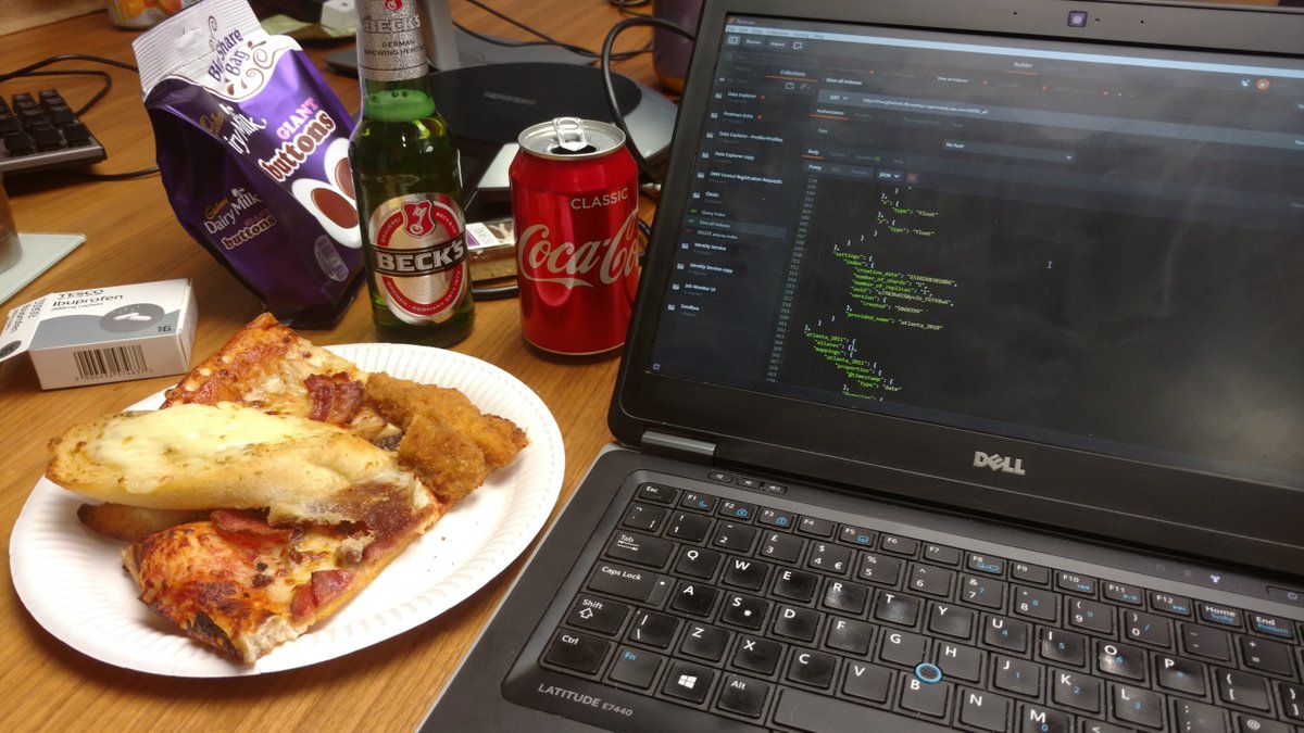rocketbootkid's tweet photo. I am #Hackathon -ing properly @SASsoftwareUK #Glasgow #Hack17 https://t.co/vmp0BBuPBA