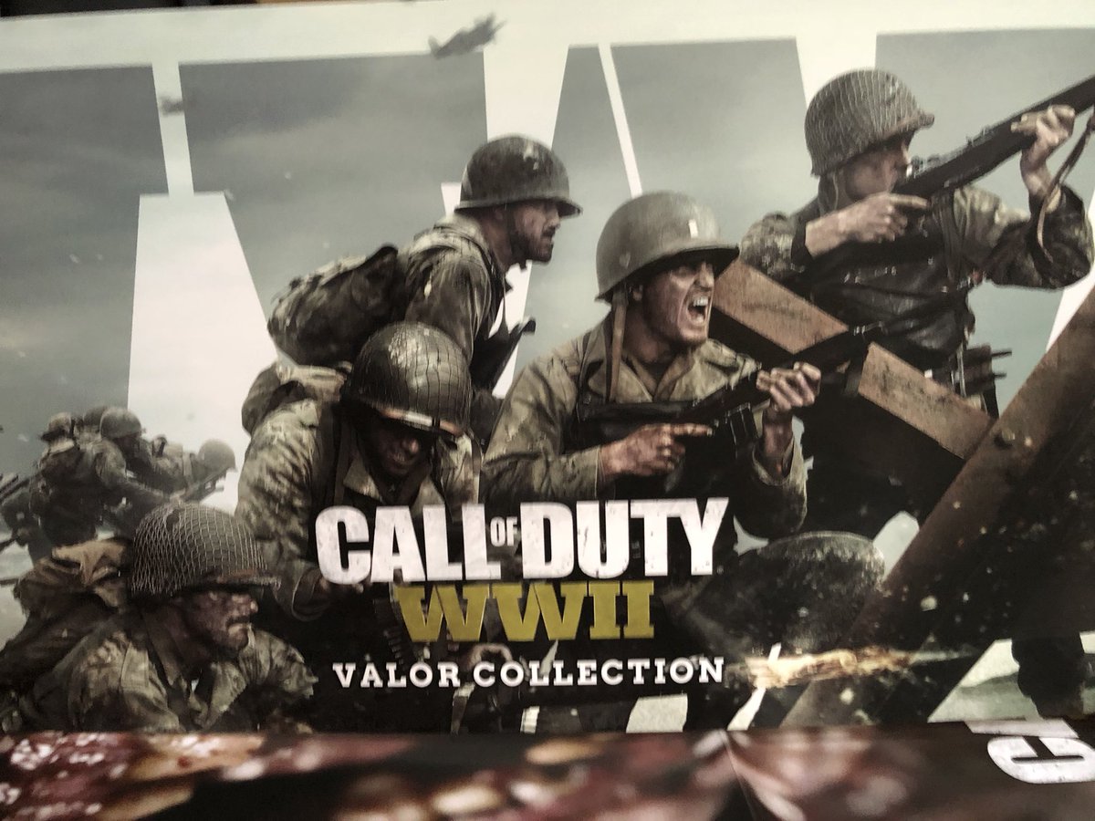charlieINTEL's tweet image. Special thanks to @ProjectTriForce for the #CODWWII Valor Collection!