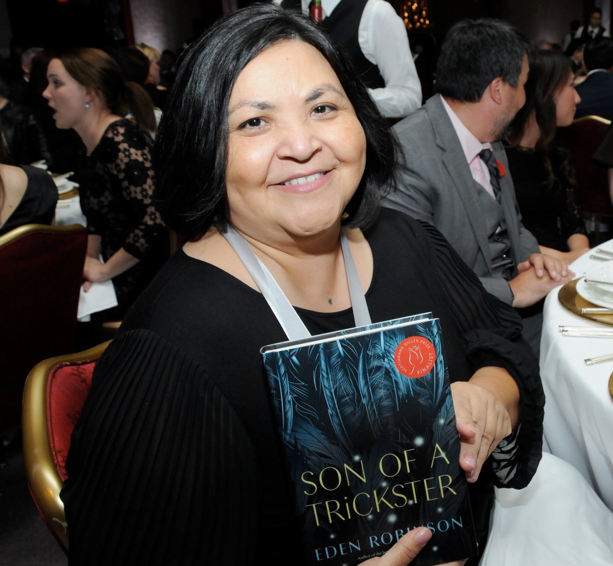profnickmount's tweet photo. Eden Robinson at Tuesday night's @writerstrust gala... https://t.co/xNGV96Ia5z