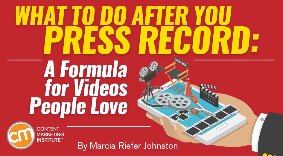 SUPMarketingSE's tweet photo. What to Do After You Press Record: A Formula for Videos People Love #People #timingrule #growingsubscribers https://t.co/Uo9NZt7Quy https://t.co/OGPUUGY5IK