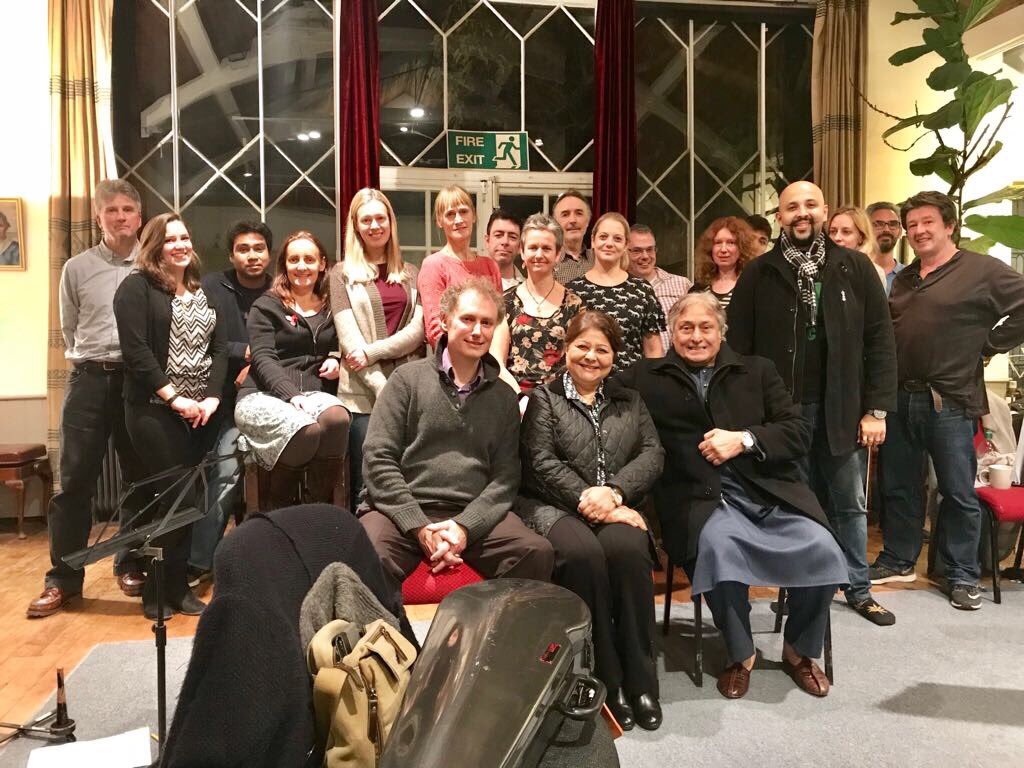 AAKSarod's tweet photo. Rehearsals today with the brilliant @SinfoniaVerdi in London for the Roots of Fire Tour #rootsoffire #davidmurphy #sinfoniaverdi https://t.co/5T8WW26H3k