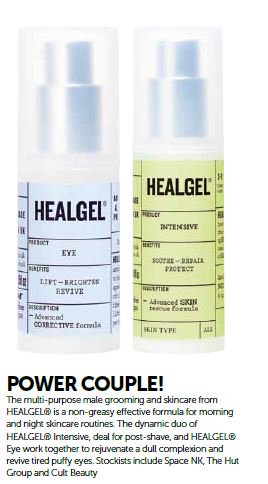 Our HealGel Intensive product is AMAZING as a post shave balm for men #mensgrooming #barbers #skincare