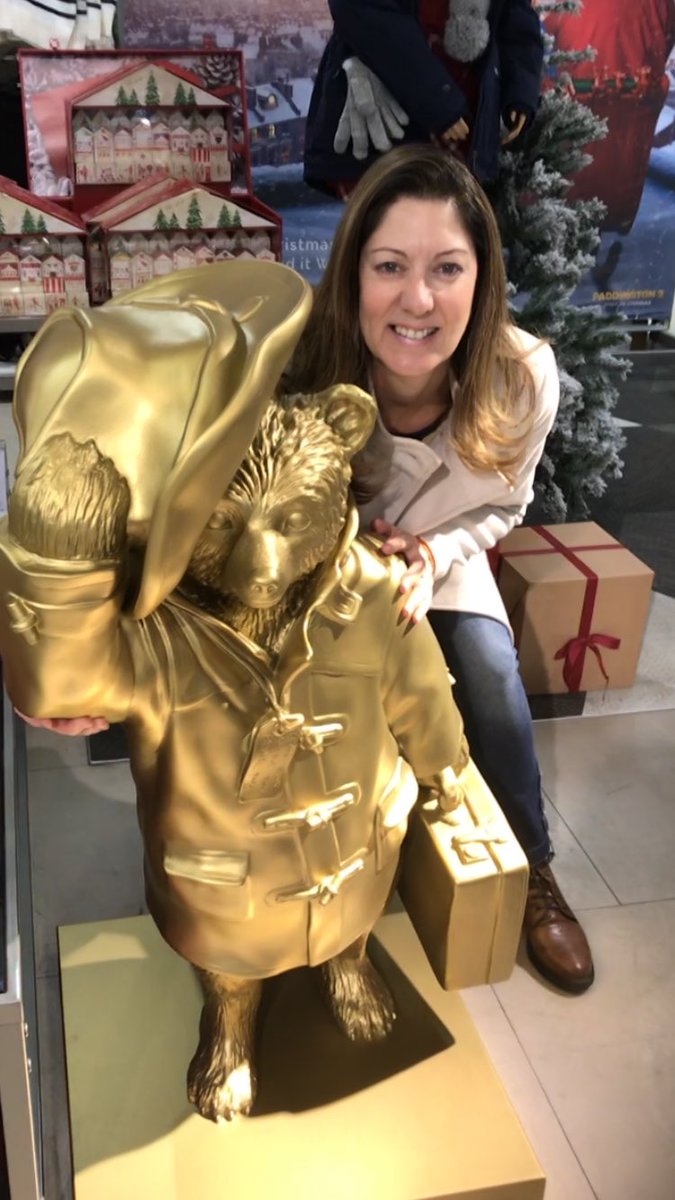 lawrence_sharon's tweet photo. Met Paddington today #christmassy #PaddingtonBear #londinlife #postaudition https://t.co/uwNPJiIeJj