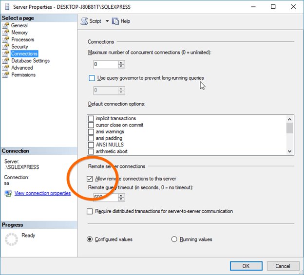 uncle_dallas's tweet image. Configuring #SQLServer 2016 Express On LAN For #csharp #ConnectionString goo.gl/osJvSW via @CsharpCorner