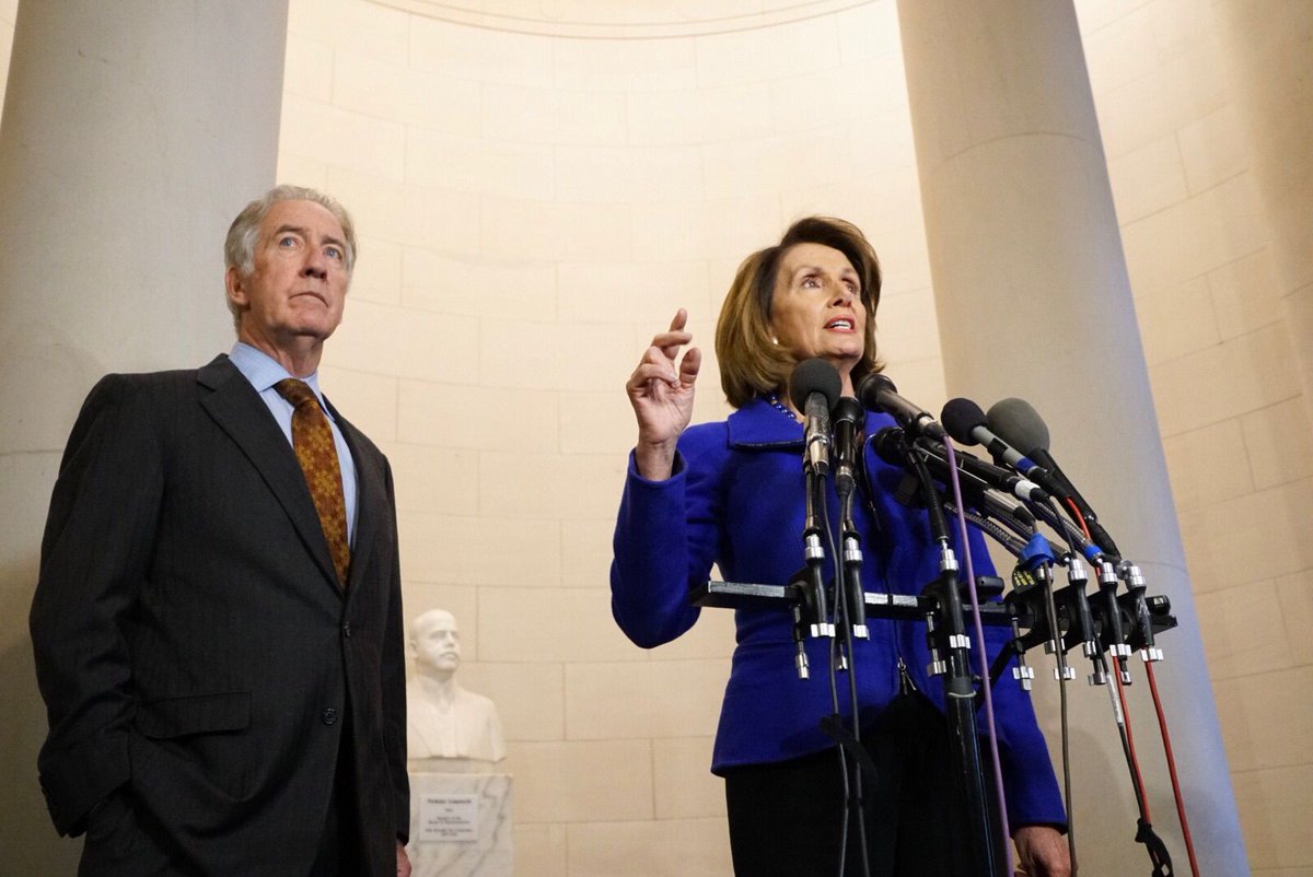 SpeakerPelosi's tweet image. The @HouseGOP is trying to take the American people for fools. We’re not going to stand for it. #GOPTaxScam