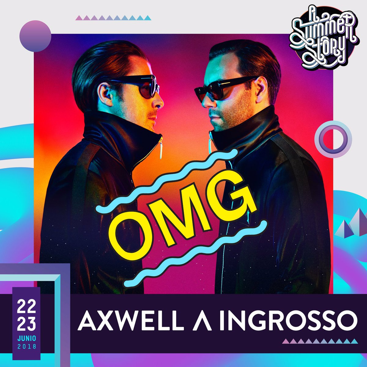 Y comenzamos para bingo... <a href="/ASummerStoryOfi/">A SUMMER STORY</a> nos trae como primer HEADLINER a los míticos <a href="/Axwell/">Axwell</a> &amp; <a href="/Ingrosso/">Sebastian Ingrosso</a> 
Empiezan fuerte los madrileños 🔥🔥