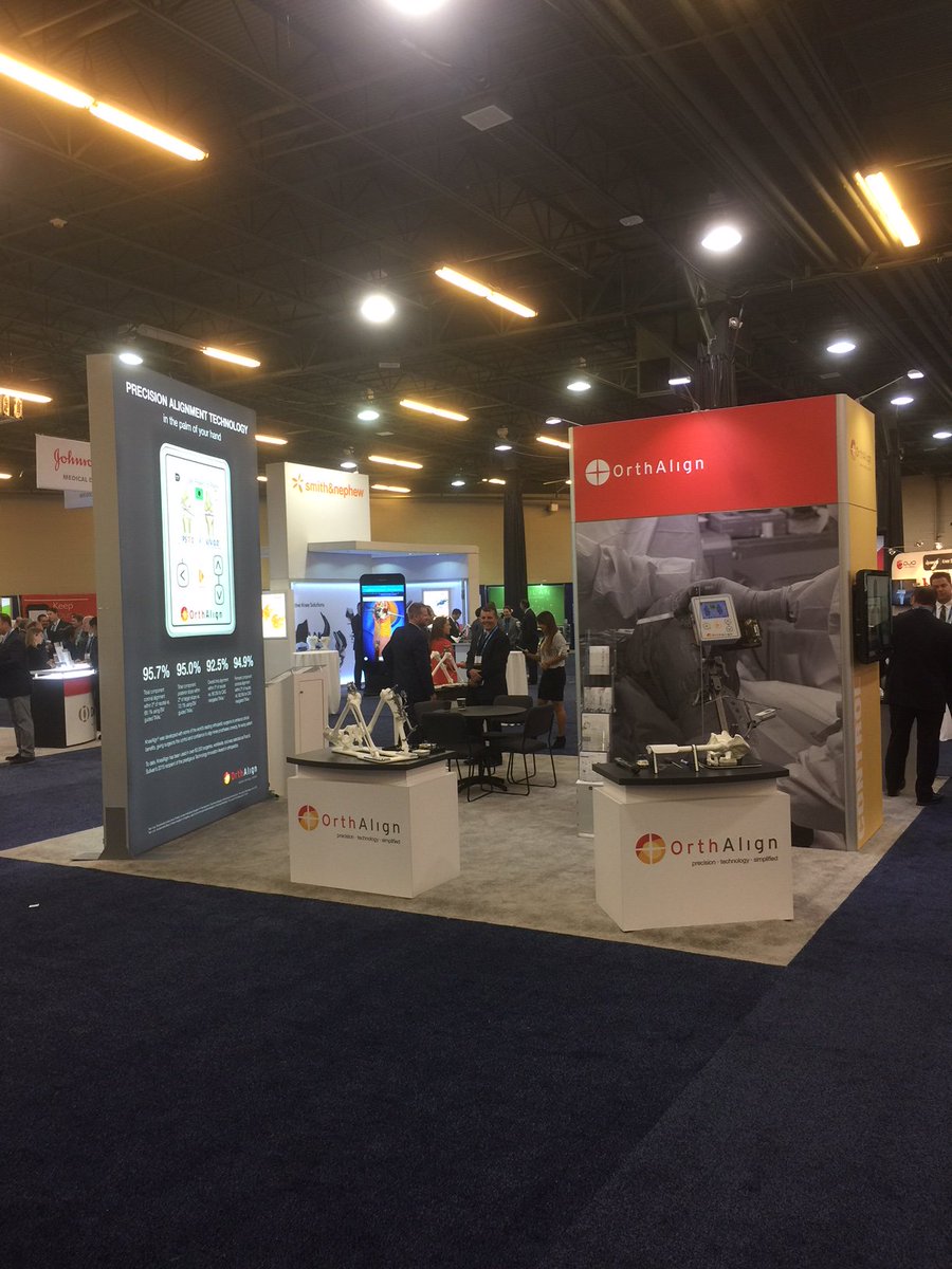 AEM_01's tweet photo. Big light box makes a big impact for OrthAlign at AAHKS in Dallas. #OrthAlign #AAHKS https://t.co/T4gUHBRm90