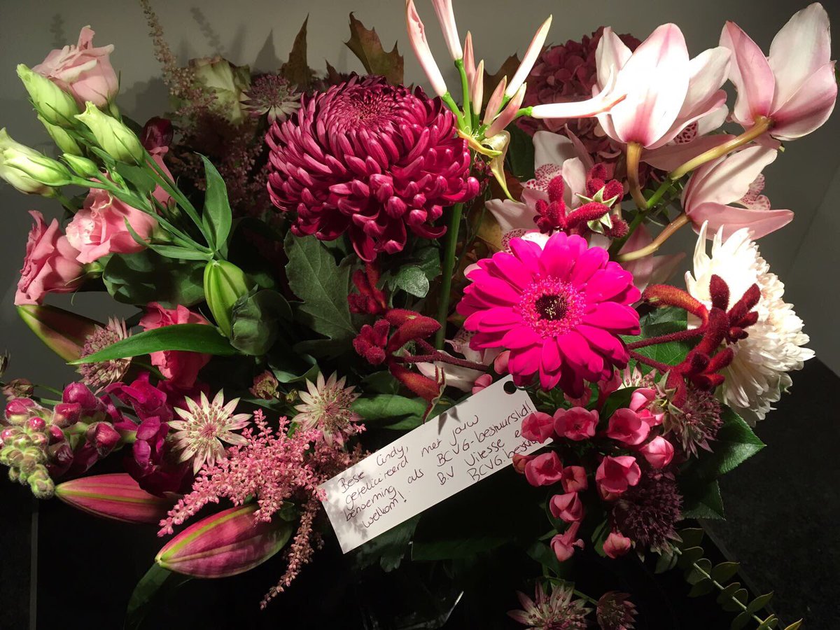 CindySnelders's tweet photo. Hartelijk dank voor de mooie bos bloemen @MijnVitesse en #BCVG! Ik heb er enorm veel zin in! https://t.co/g3KK3ofKKJ