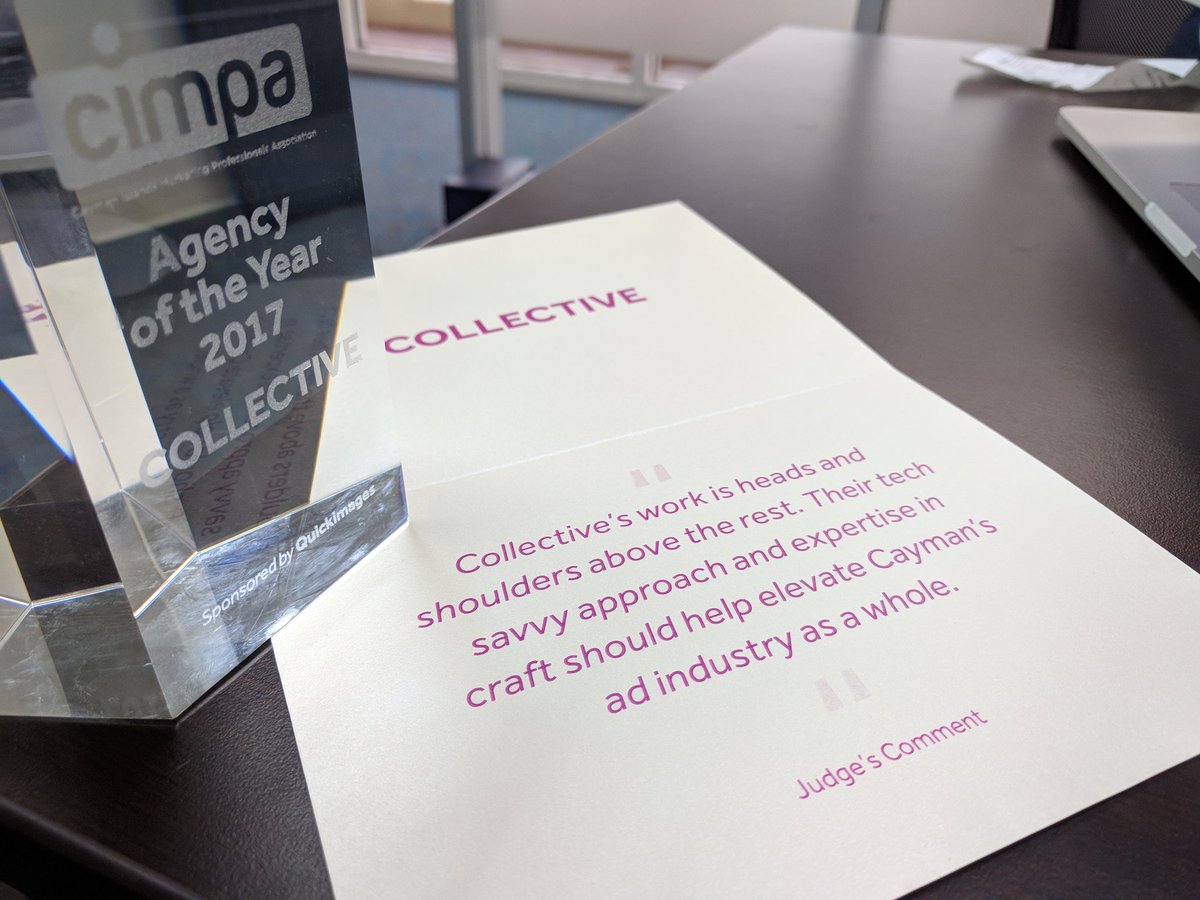 CollectivDes1gn's tweet photo. What a week this has been! We took home "Agency of the Year" and 3 more awards. Full article &amp; video → https://t.co/563ZBcsXfD https://t.co/iQck7aoIT8