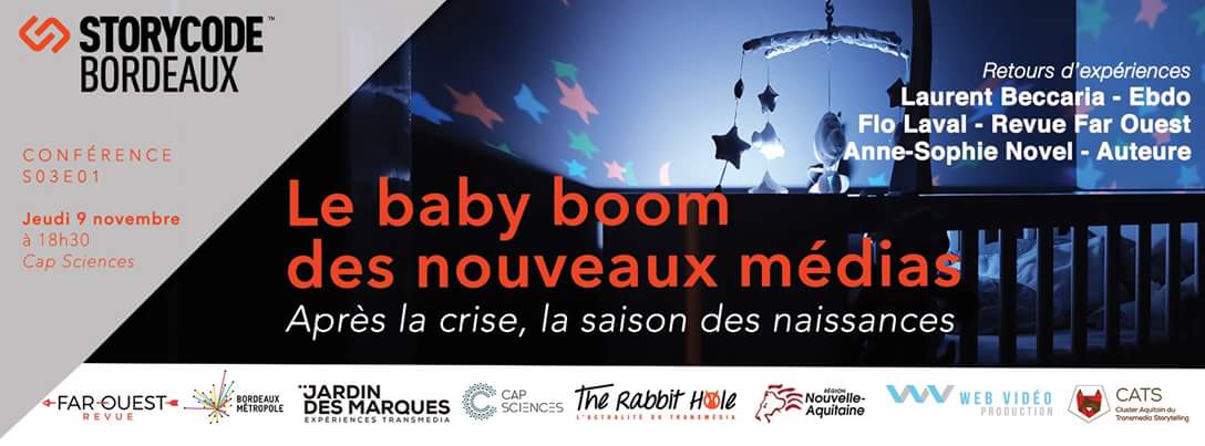 StorycodeBDX's tweet photo. C'est parti Storycode Bdx fait sa rentrée sur le thème des nouveaux médias et de la place que les indépendants vont occuper dans le futur.
#storycodebdx https://t.co/kgDQ08Qv7m