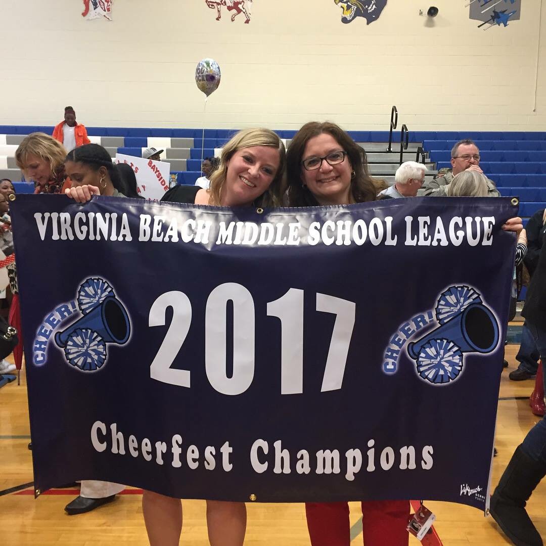 HUGE congratulations to our Cheer team who won first place in last night’s Cheerfest! City Champs! We’re so proud of you girls!