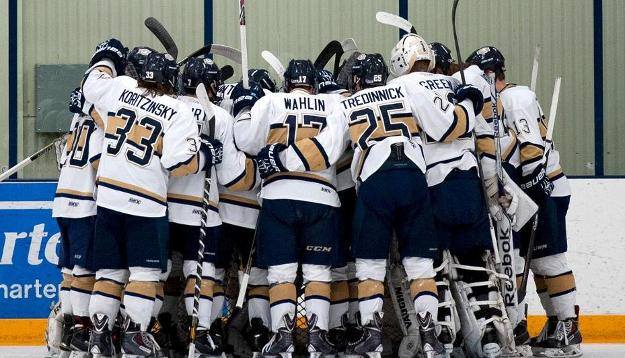 This Friday at 7pm, <a href="/UWECHockey/">Blugold Hockey</a> takes on @stnorbert in a huge matchup of NCAA title hopefuls, get here early to get a good seat!