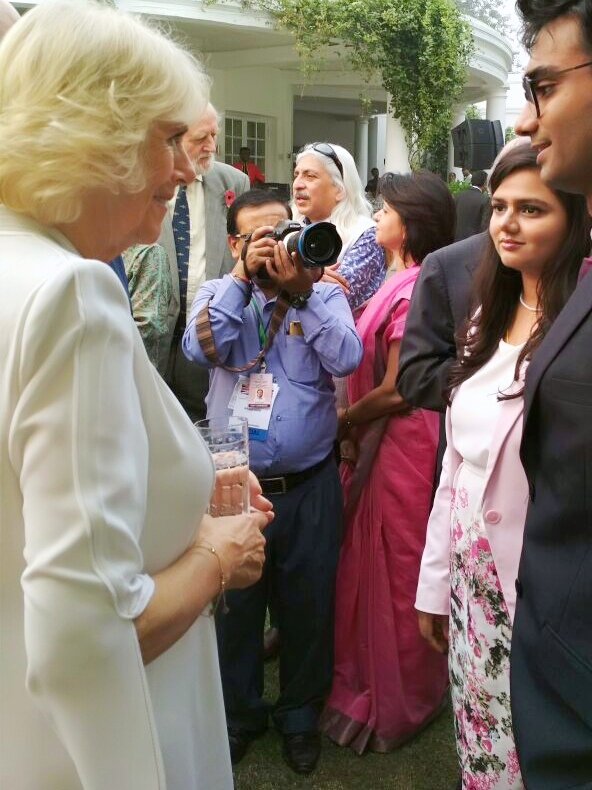 AgrimaRaina's tweet photo. Honour to meet Their Royal Highness Prince of Wales &amp; Duchess of Cornwall @ High Commissioner's residence Privileged to discuss Indian Healthcare with HRH Prince &amp; his words that u will make a difference were very encouraging @uobpublichealth @gurchrandhawa @commschols @UKinIndia https://t.co/xe7BcUZBrH