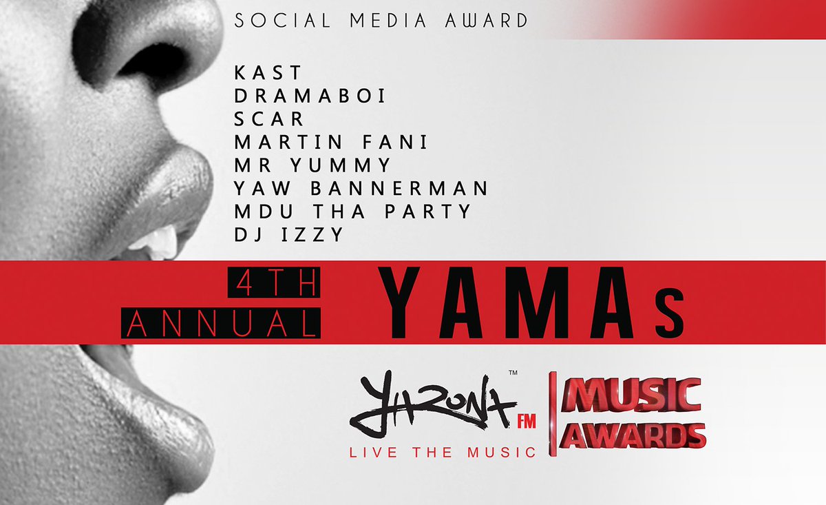 yaronafm's tweet photo. #YAMAs NOMINEES Social Media Award https://t.co/x4s12bJmzM