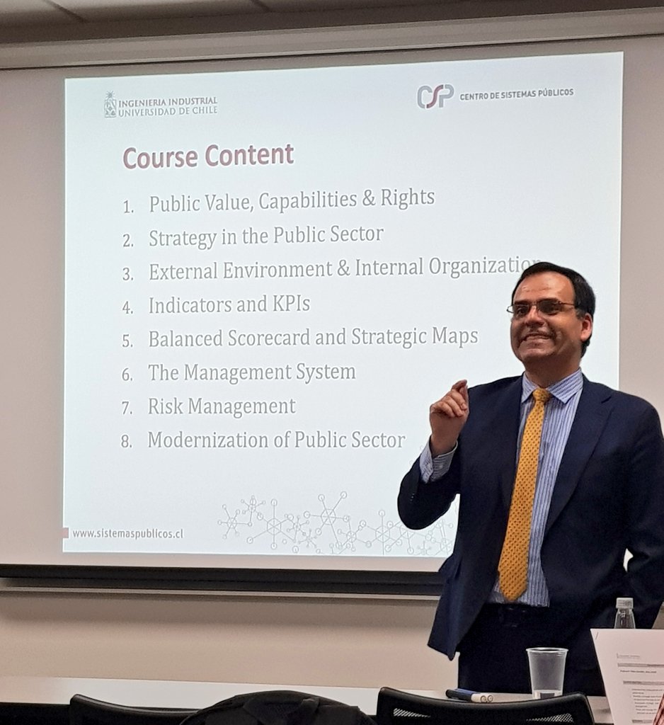 LaviniaEngel's tweet photo. @csp_uchile @Richard_Weber @AGCICHILE @UChile_Beauchef @Postgrado_FCFM @IndustrialesUCH Insights today from Prof Jerko Juretić, challenging the usual thinking: "Strategic planning has failed...we need to move towards Strategic management"
#publicmanagement #management #control #stratplan #publisector #innovation #industrialengineering https://t.co/Ln2M8YbeO8